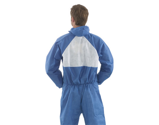 3M Schutzanzug blau XL Tragekomfort Overall Schutzbekleidung Atmungsaktiv 