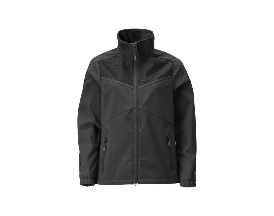Soft Shell Jacke CUSTOMIZED schwarz