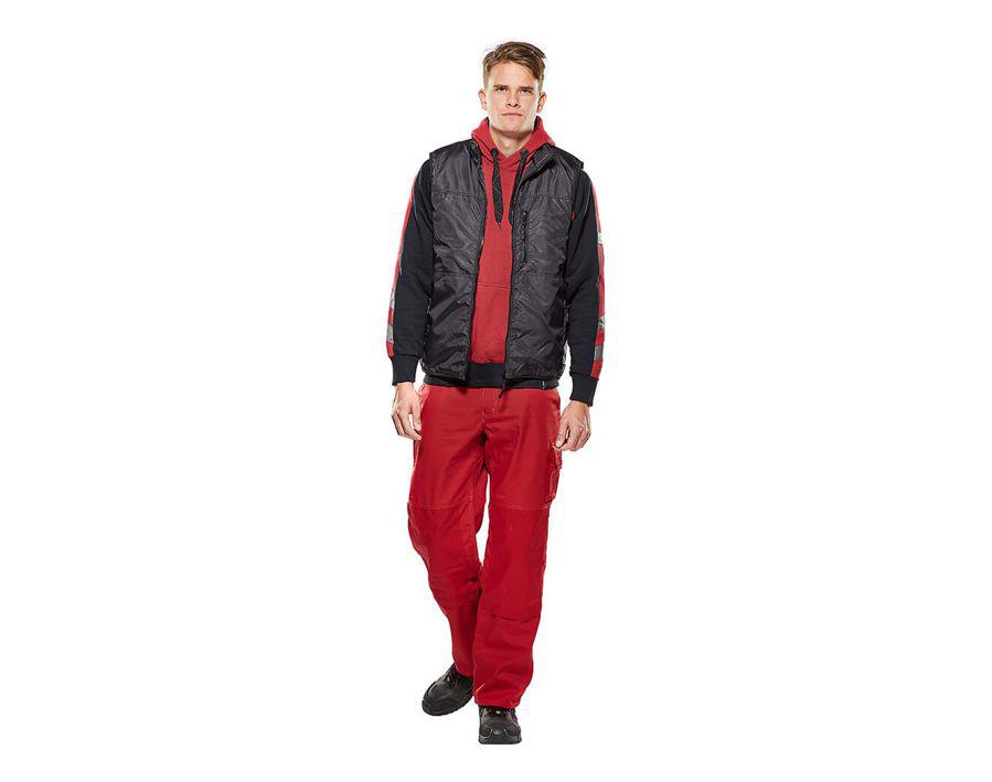 Kapuzensweatshirt UNIQUE dunkelanthrazit/schwarz