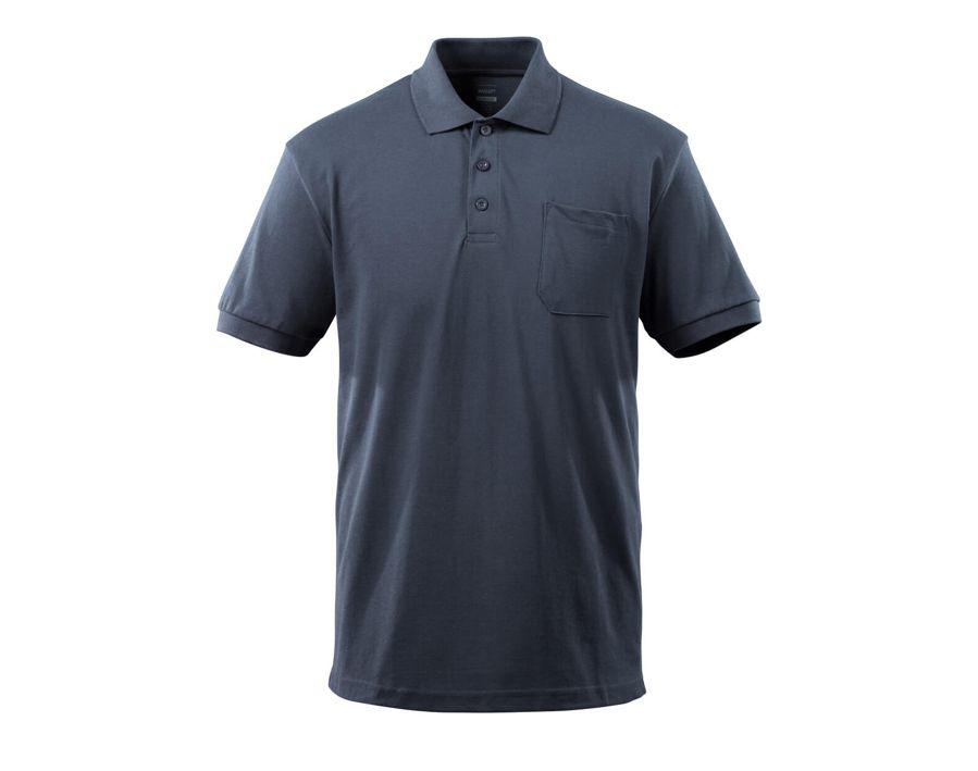 Polo-Shirt mit Brusttasche CROSSOVER schwarzblau