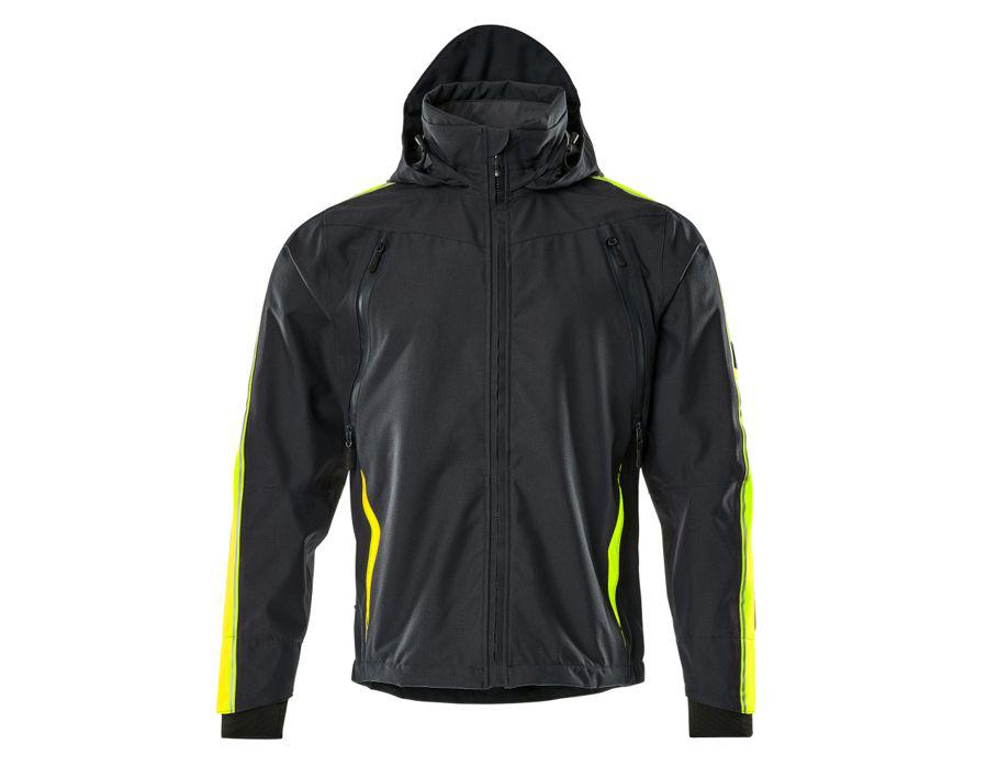 Hard Shell Jacke HARDWEAR schwarz/hi-vis gelb