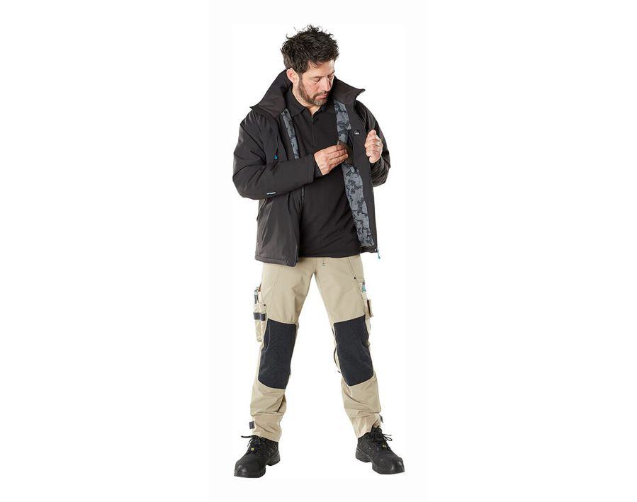 Hose mit Knietaschen ADVANCED schwarz