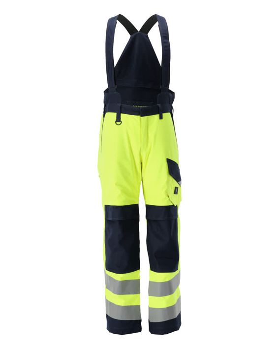 Winterhose MULTISAFE hi-vis gelb/schwarzblau