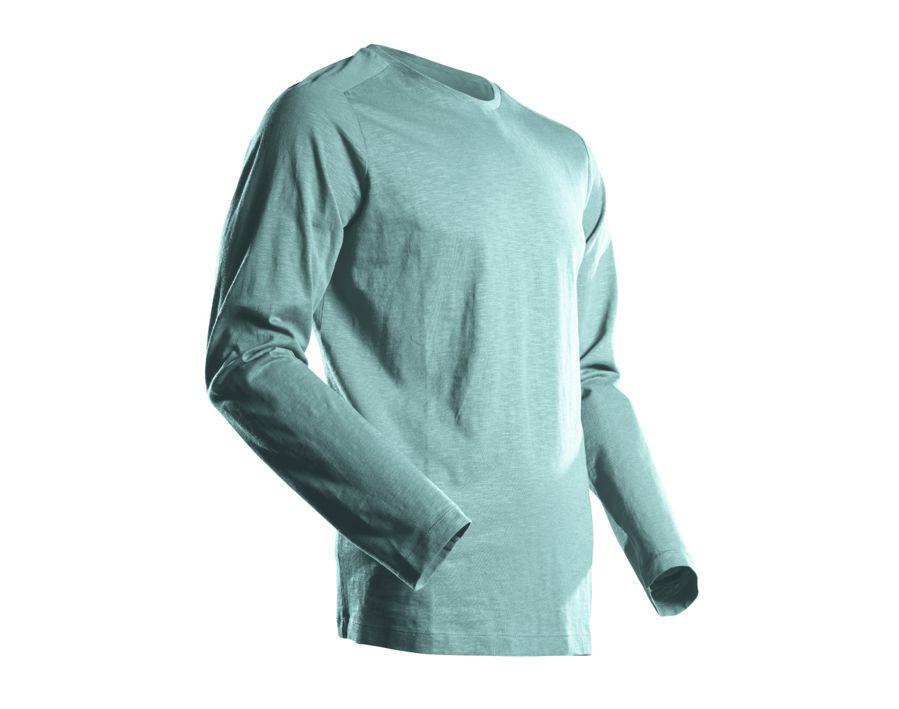 T-Shirt, Langarm CUSTOMIZED staubgrün
