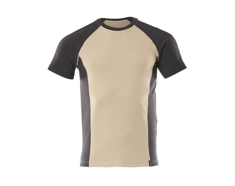 T-Shirt UNIQUE hellkhaki/schwarz