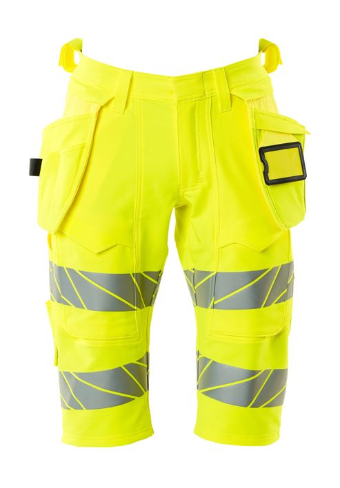 Shorts, lang mit Hängetaschen ACCELERATE SAFE hi-vis gelb