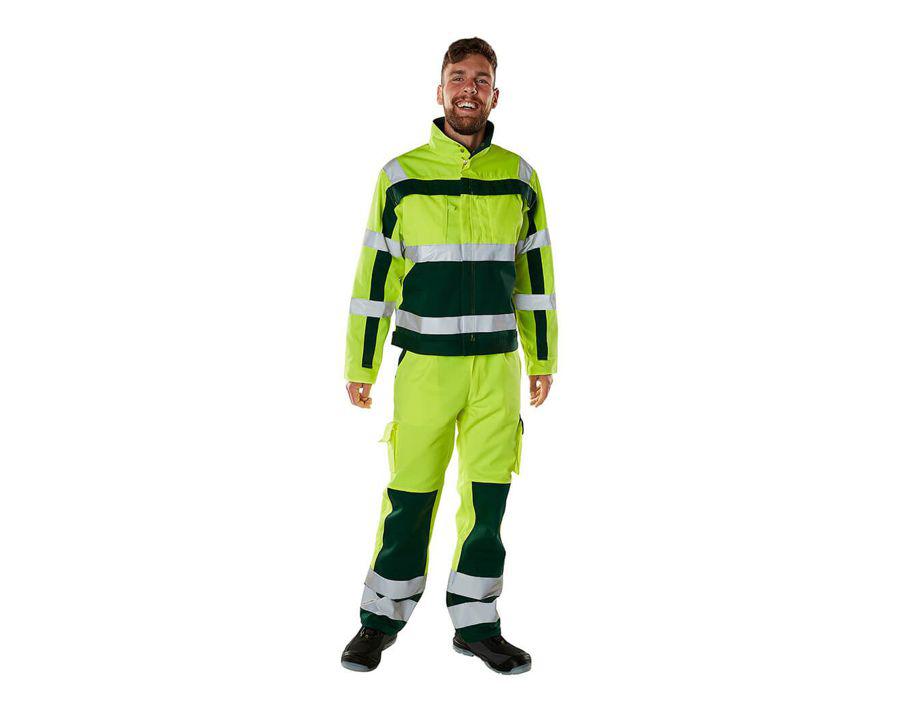 Jacke SAFE COMPETE hi-vis gelb/anthrazit