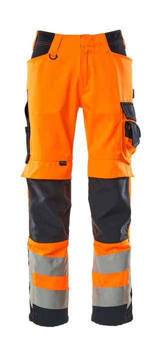 Hose mit Knietaschen SAFE SUPREME hi-vis orange/schwarzblau