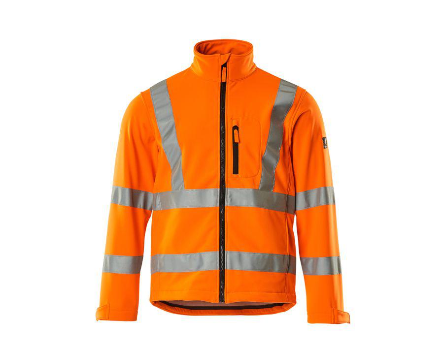 Soft Shell Jacke SAFE ARCTIC hi-vis orange