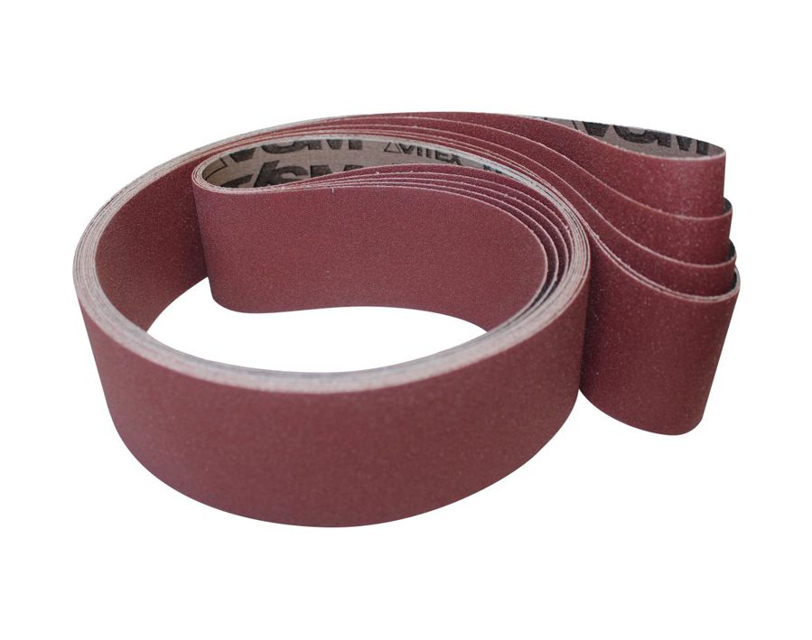 Schleifgewebeband, Korund für die Flächenbearbeitung, Abmessung 100 x 560 mm