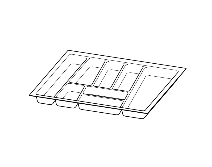 OrgaTray 740 Besteckeinsatz für Schubkästen/Innenschubkästen AvanTech YOU