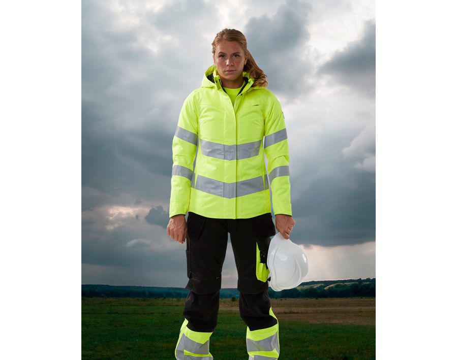 Winterjacke SAFE SUPREME hi-vis rot