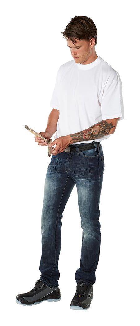Jeans FRONTLINE gewaschener dunkler denim