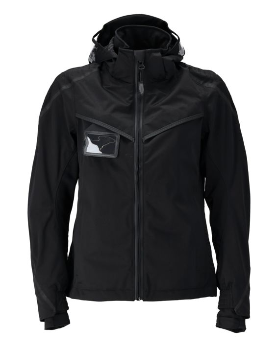 Hard Shell Jacke CUSTOMIZED schwarz