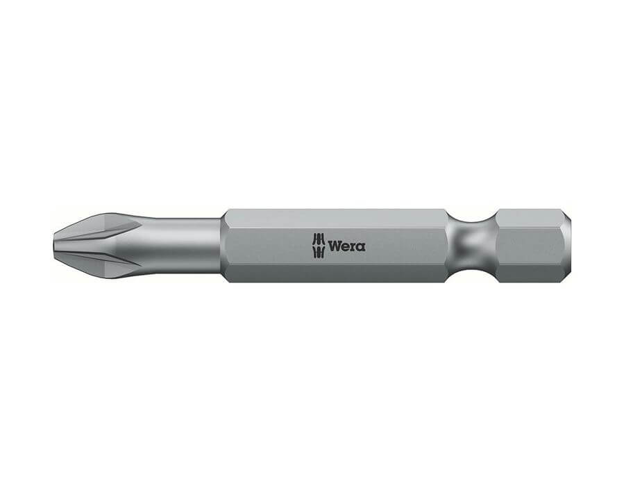 Bit für Kreuzschlitzschrauben PZ 1/4" DIN 3126 E 6,3, 50 mm lang