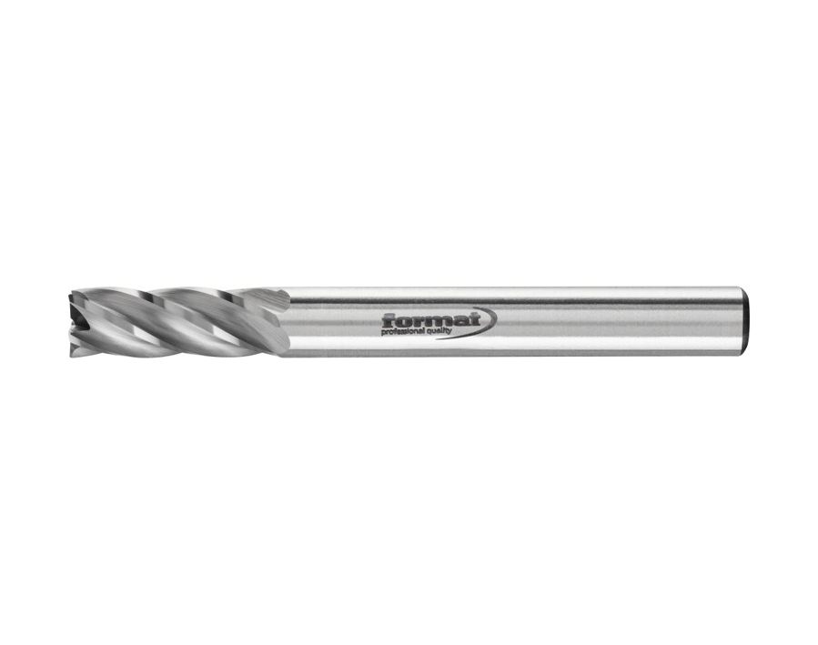 Hartmetallfrässtift (Rotorfräser) DIN 8033 – Schaft-Ø 6 mm, Zylinderform ZYA, ohne Stirnverzahnung, Zahnung Alu