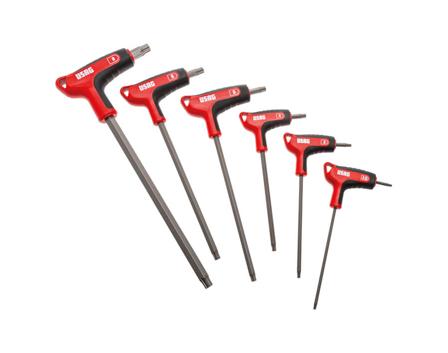 Winkel-Innensechskantschlüssel-Satz mit Spezialprofil X-Grip 280H XS/SE6 6-tlg.
