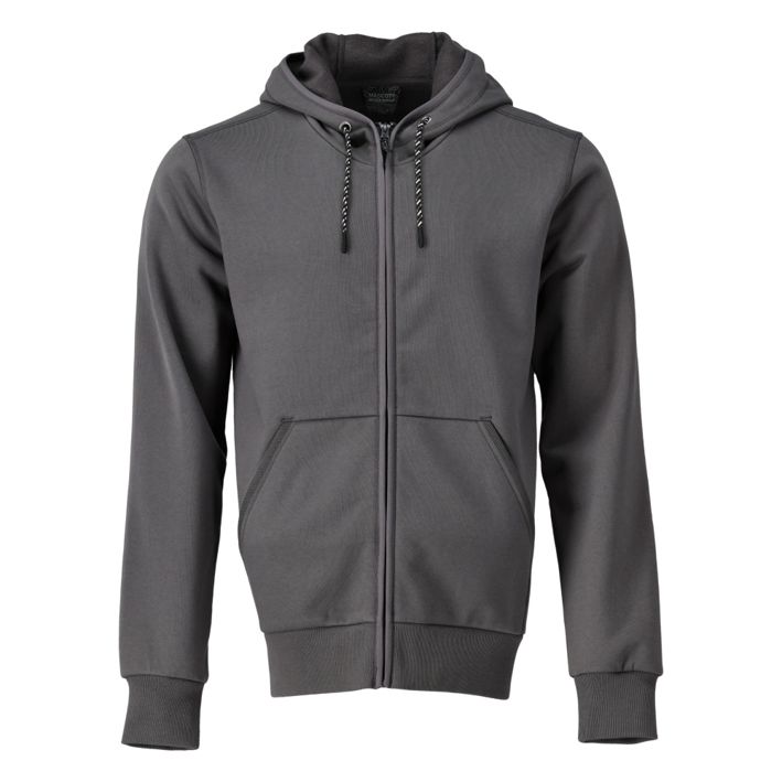 Kapuzensweatshirt mit Reißverschluss CUSTOMIZED Anthrazitgrau