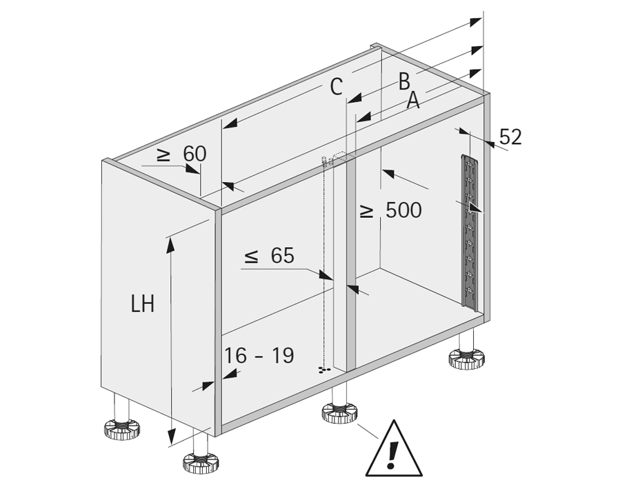 Luisenbarn0209ページ HETTICH LeMans II Eckschrankschwenkauszug | Stabil & Effizient