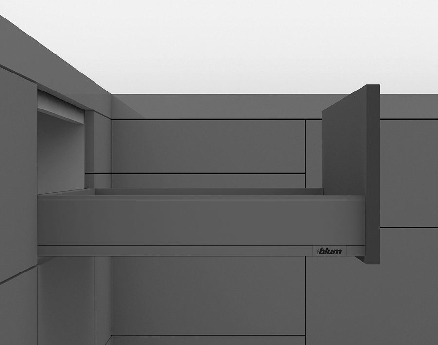Legrabox - altezza M - grigio orione opaco 