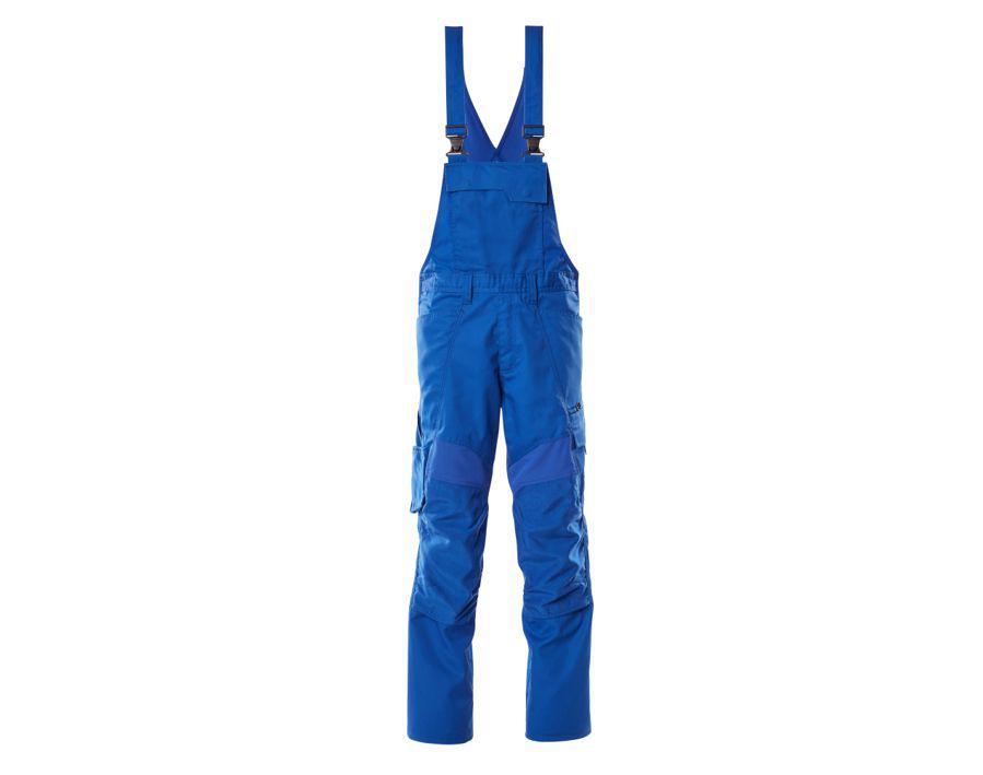 Latzhose mit Knietaschen ACCELERATE azurblau