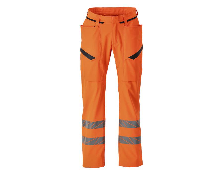 Hose mit Schenkeltaschen ACCELERATE SAFE hi-vis orange