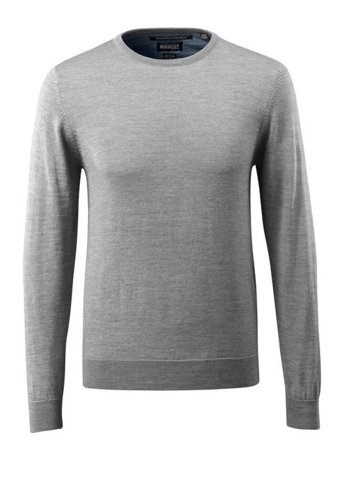 Strickpullover FRONTLINE grau-meliert