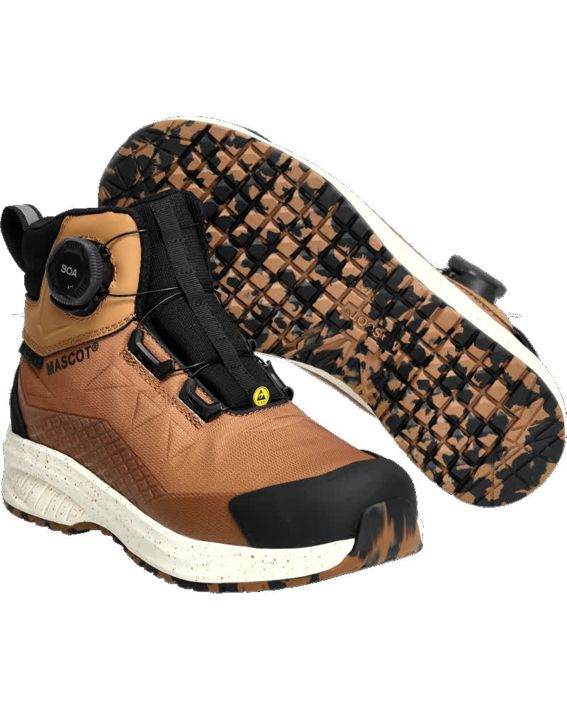 Sicherheitsstiefel FOOTWEAR CUSTOMIZED Nussbraun