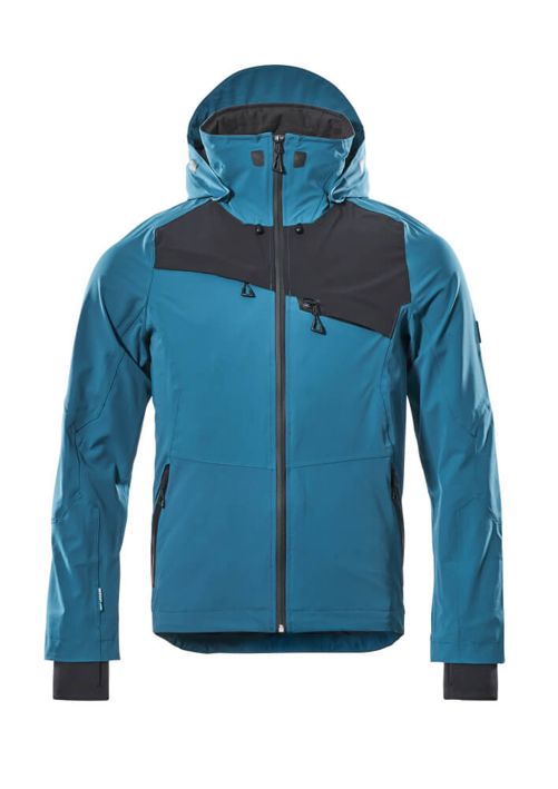 Hard Shell Jacke ADVANCED Dunkelpetroleum/ schwarz