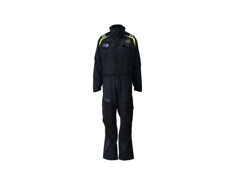 Overall mit Knietaschen ACCELERATE MULTISAFE schwarzblau/hi-vis gelb