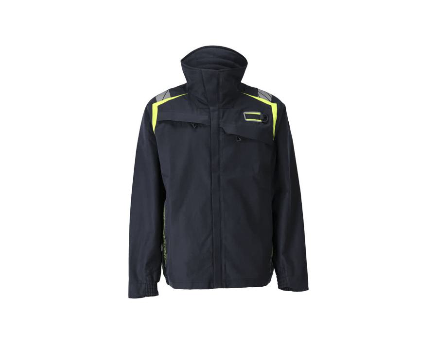 Jacke ACCELERATE MULTISAFE schwarzblau/hi-vis gelb