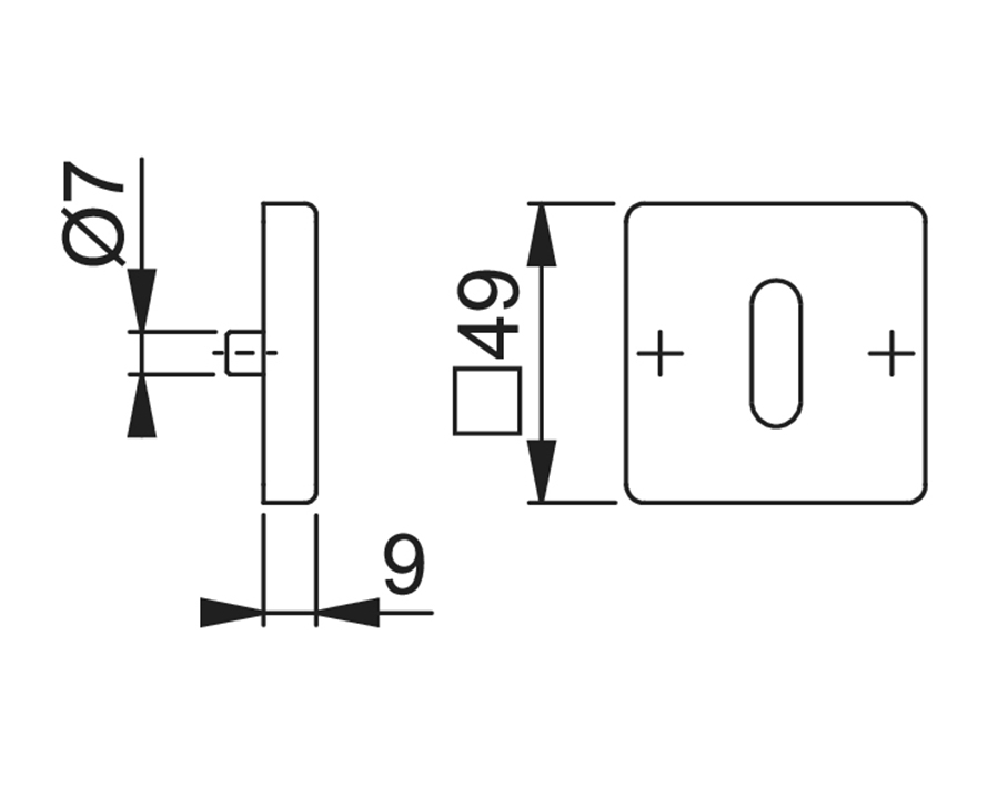 Rosetten-Garnitur Serie Toulon 1737/843KV/843KVS 
