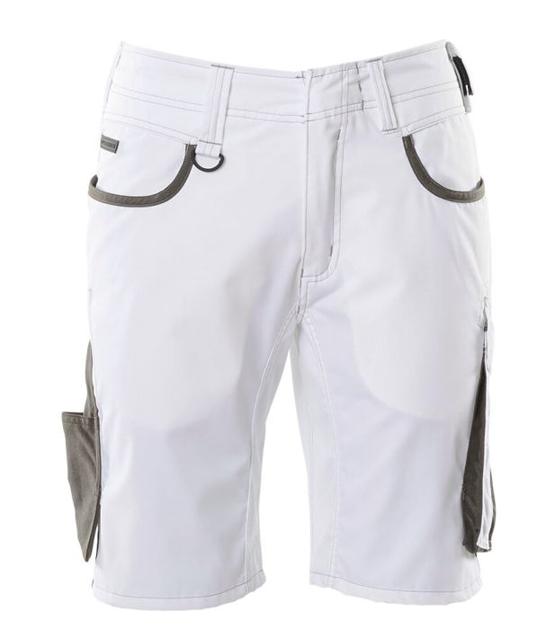 Shorts UNIQUE weiss/dunkelanthrazit