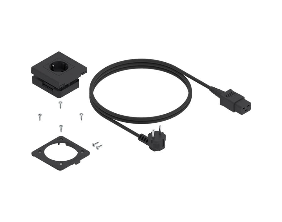 Stromelement und Netzkabel AMPEROS AC für LEGRABOX/MOVENTO 