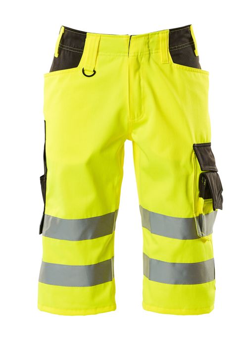 Shorts, lang SAFE SUPREME hi-vis gelb/dunkelanthrazit