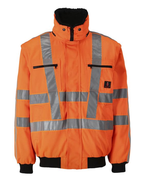 Pilotjacke SAFE ARCTIC hi-vis orange