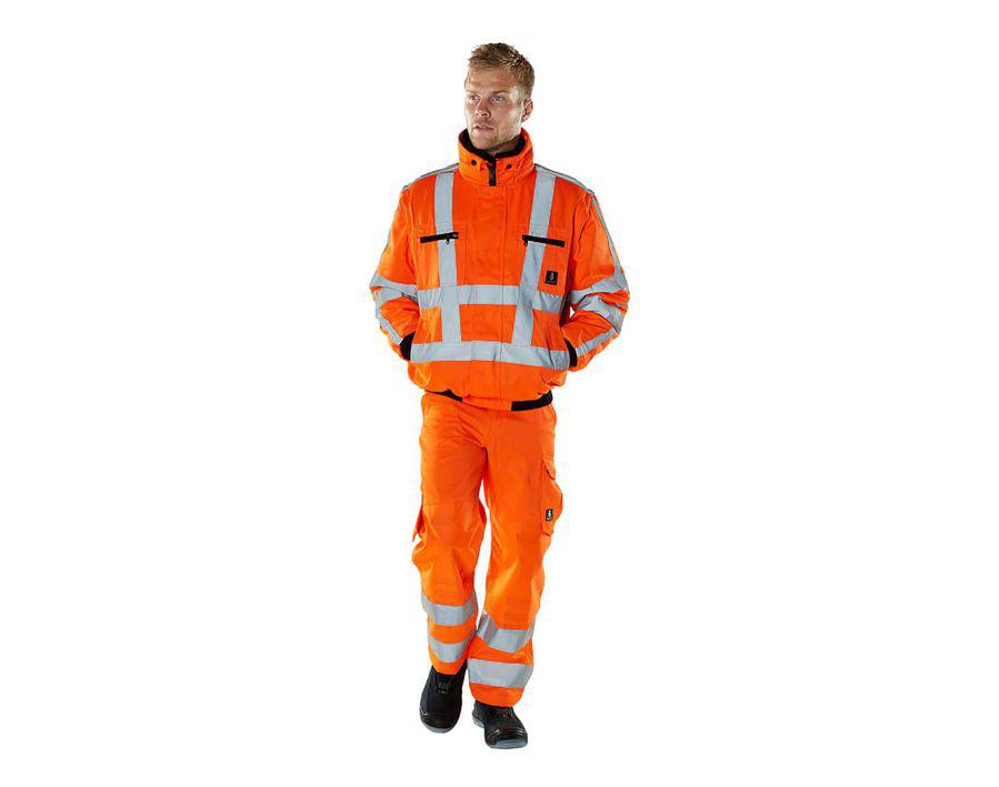 Pilotjacke SAFE ARCTIC hi-vis orange