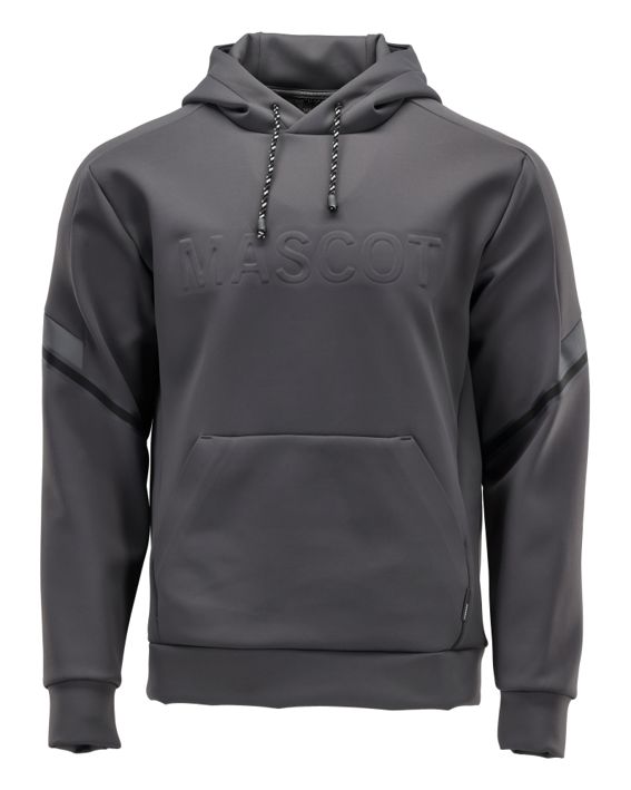 Fleece Kapuzensweatshirt CUSTOMIZED Anthrazitgrau