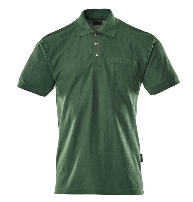 Polo-Shirt mit Brusttasche CROSSOVER grün
