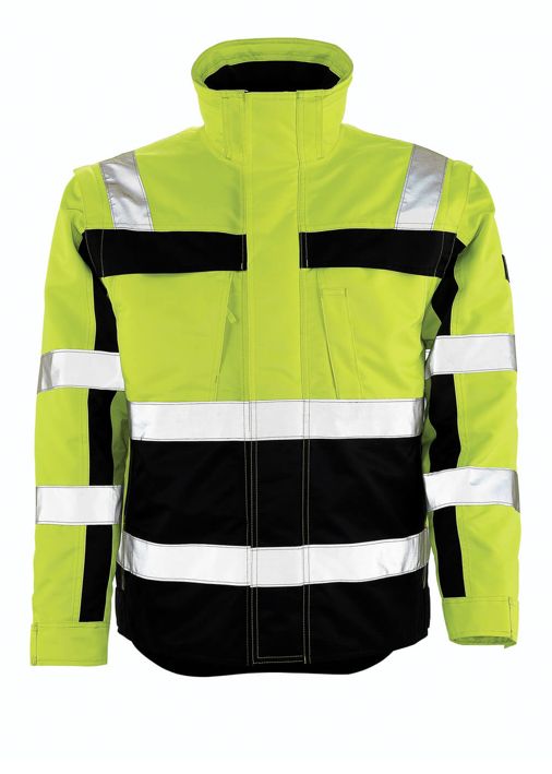Winterjacke SAFE COMPETE hi-vis gelb/marine