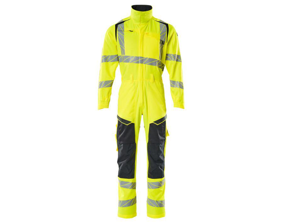 Overall mit Knietaschen ACCELERATE SAFE hi-vis gelb/schwarzblau