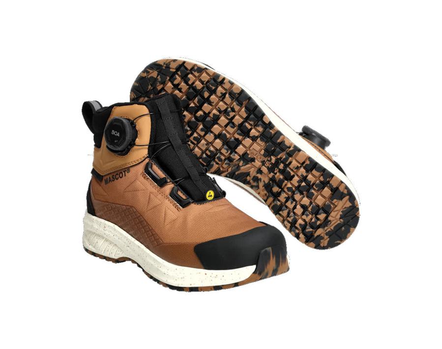 Sicherheitsstiefel FOOTWEAR CUSTOMIZED Nussbraun