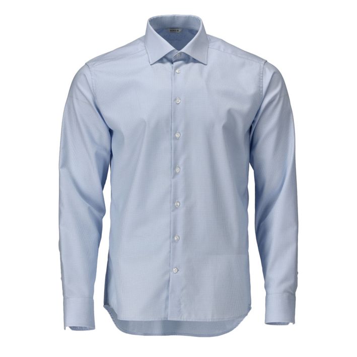 Hemd FRONTLINE hellblau/weiss