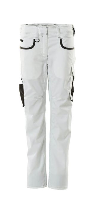 Hose UNIQUE weiss/dunkelanthrazit