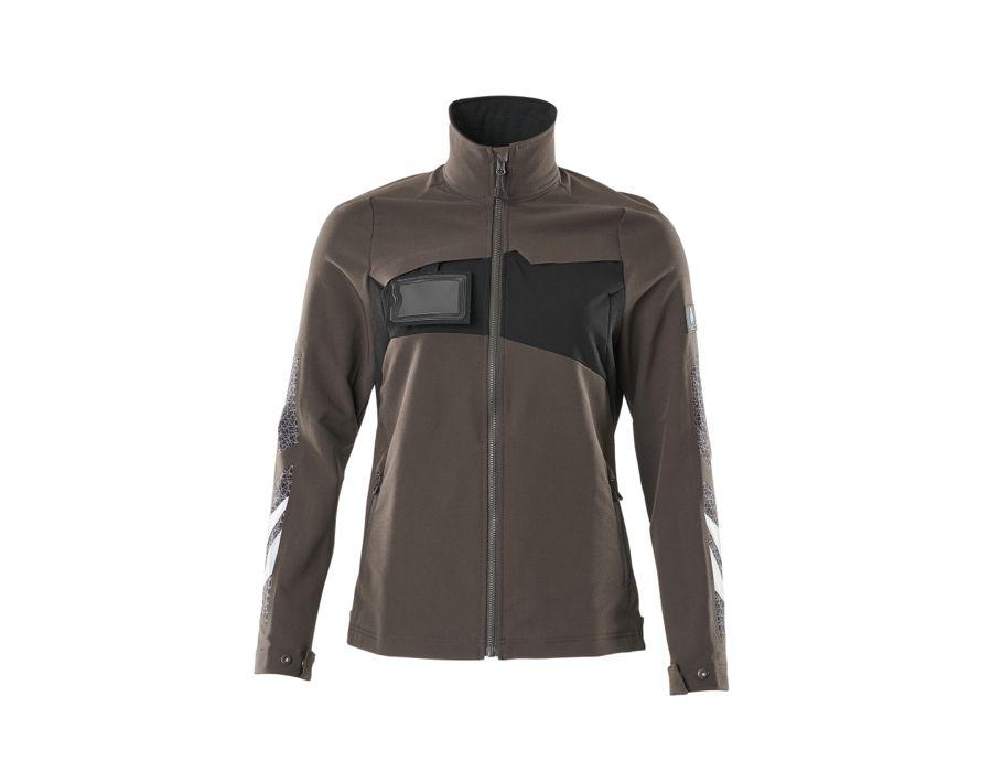 Jacke ACCELERATE dunkelanthrazit/schwarz