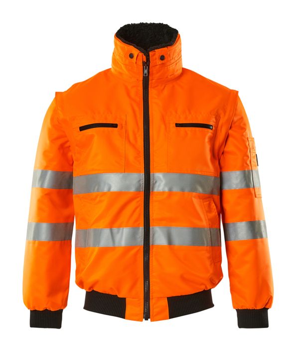 Pilotjacke SAFE ARCTIC hi-vis orange