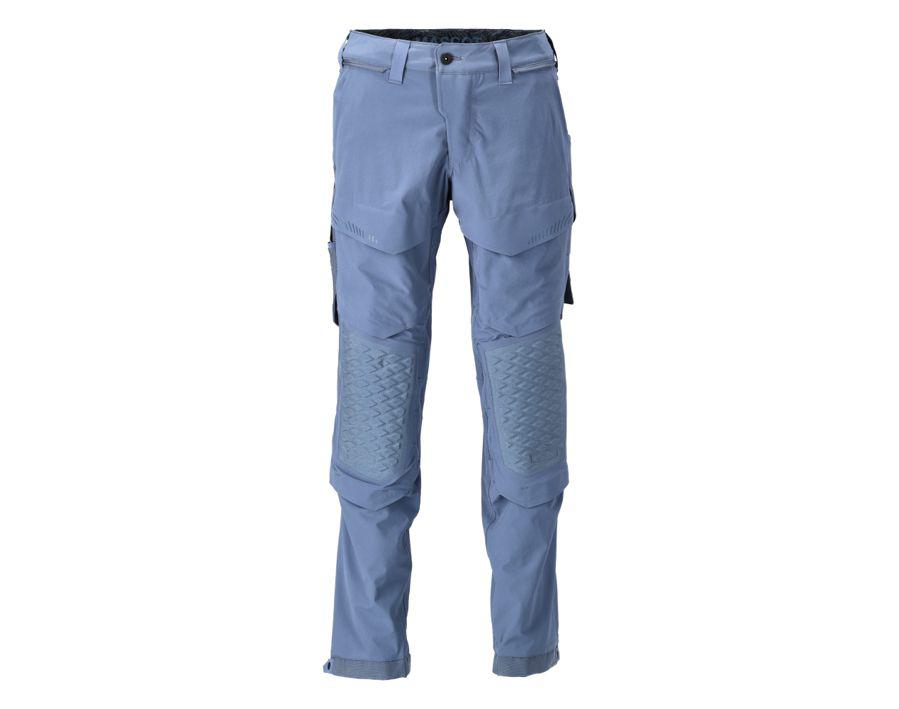 Hose mit Knietaschen CUSTOMIZED steinblau