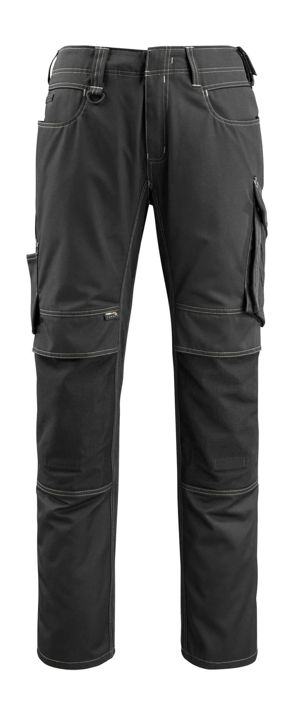 Hose mit Knietaschen UNIQUE schwarz