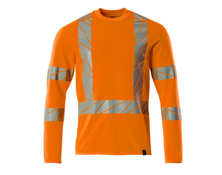 Sweatshirt ACCELERATE SAFE hi-vis orange