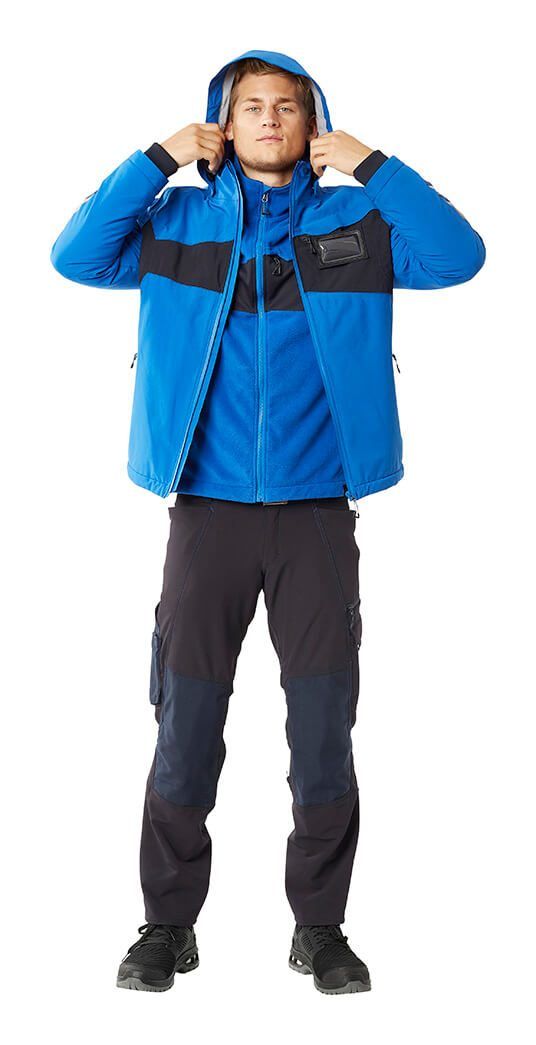 Fleecejacke ACCELERATE schwarz